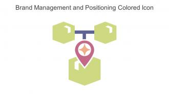 Brand Management And Positioning Colored Icon In Powerpoint Pptx Png And Editable Eps Format