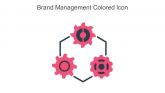 Brand Management Colored Icon In Powerpoint Pptx Png And Editable Eps Format