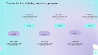 Brand Management Consulting Proposal Powerpoint Presentation Slides Appealing Impressive