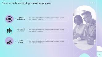 Brand Management Consulting Proposal Powerpoint Presentation Slides Analytical Impressive