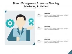 Brand management framework planning marketing activities strategic process measure