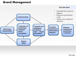 Brand management powerpoint presentation slide template