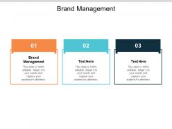Brand management ppt powerpoint presentation file good cpb