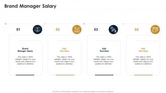 Brand Manager Salary In Powerpoint And Google Slides Cpb