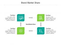 Brand market share ppt powerpoint presentation styles outfit cpb