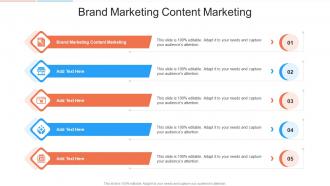 Brand Marketing Content Marketing In Powerpoint And Google Slides Cpb