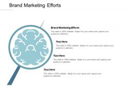 Brand marketing efforts ppt powerpoint presentation gallery aids cpb