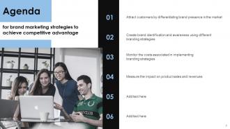 Brand Marketing Strategies To Achieve Competitive Advantage Powerpoint Presentation Slides