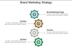 Brand marketing strategy ppt powerpoint presentation visual aids diagrams cpb