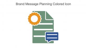 Brand Message Planning Colored Icon In Powerpoint Pptx Png And Editable Eps Format