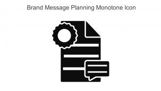 Brand Message Planning Monotone Icon In Powerpoint Pptx Png And Editable Eps Format