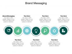 Brand messaging ppt powerpoint presentation professional inspiration cpb