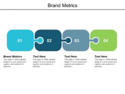 Brand metrics ppt powerpoint presentation backgrounds cpb