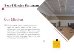 Brand Mission Statement Ppt Powerpoint Presentation Styles Brochure