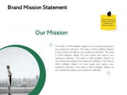 Brand Mission Statement Ppt Powerpoint Presentation Visual Aids Diagrams