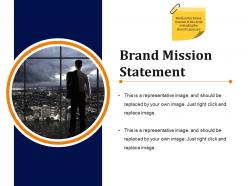 Brand Mission Statement Presentation Diagrams