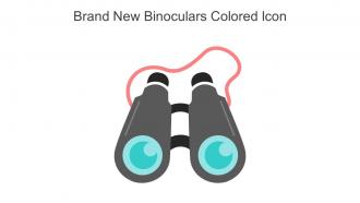Brand New Binoculars Colored Icon In Powerpoint Pptx Png And Editable Eps Format