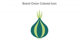 Brand Onion Colored Icon In Powerpoint Pptx Png And Editable Eps Format