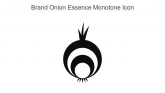 Brand Onion Essence Monotone Icon In Powerpoint Pptx Png And Editable Eps Format