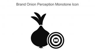 Brand Onion Perception Monotone Icon In Powerpoint Pptx Png And Editable Eps Format