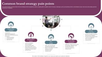 Brand Pain Point Powerpoint PPT Template Bundles
