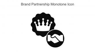 Brand Partnership Monotone Icon In Powerpoint Pptx Png And Editable Eps Format