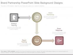 Brand partnership powerpoint slide background designs