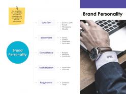 Brand Personality Excitement Ppt Powerpoint Presentation Display