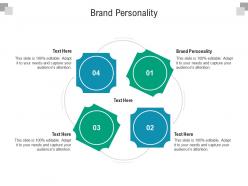 Brand personality ppt powerpoint presentation styles brochure cpb