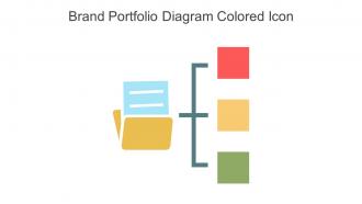 Brand Portfolio Diagram Colored Icon In Powerpoint Pptx Png And Editable Eps Format