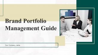 Brand Portfolio Management Guide Powerpoint Presentation Slides Branding CD V