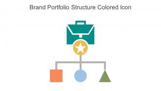 Brand Portfolio Structure Colored Icon In Powerpoint Pptx Png And Editable Eps Format