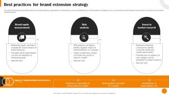 Brand Positioning And Launch Strategy Best Practices For Brand Extension Strategy MKT SS V