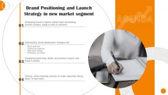 Brand Positioning And Launch Strategy In New Market Segment Powerpoint Presentation Slides MKT CD V Researched Good