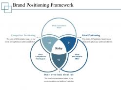 Brand positioning framework presentation powerpoint templates 1