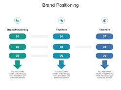 Brand positioning ppt powerpoint presentation ideas layout ideas cpb