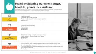Brand Positioning Statement Target Benefits Points How Apple Became Competent Branding SS V