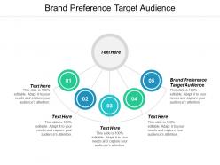 Brand preference target audience ppt powerpoint presentation styles design templates cpb