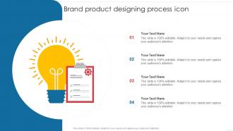 Brand Product Designing Process Icon