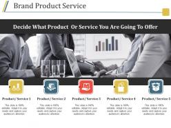 Brand product service powerpoint topics