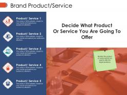 Brand product service ppt images gallery