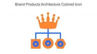 Brand Products Architecture Colored Icon In Powerpoint Pptx Png And Editable Eps Format