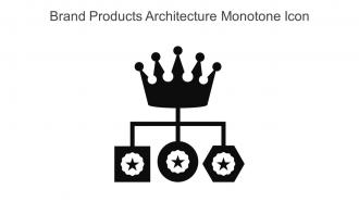 Brand Products Architecture Monotone Icon In Powerpoint Pptx Png And Editable Eps Format