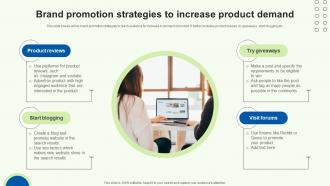 Brand Promotion Strategies To Increase Product Demand