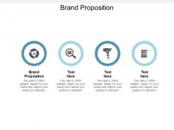 Brand proposition ppt powerpoint presentation summary deck cpb