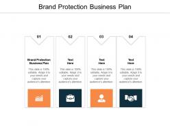 Brand protection business plan ppt powerpoint presentation gallery graphic images cpb