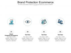 Brand protection ecommerce ppt powerpoint presentation model slide portrait cpb