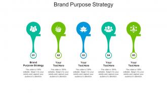 Brand purpose strategy ppt powerpoint presentation outline files cpb