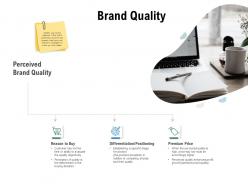 Brand quality differentiation positioning ppt powerpoint presentation gallery deck