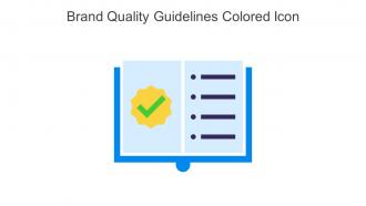 Brand Quality Guidelines Colored Icon In Powerpoint Pptx Png And Editable Eps Format